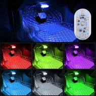 LED Touch Light USB Rechargeable Emergency Light Ambient LED Magnetic Car Interior Light EE886