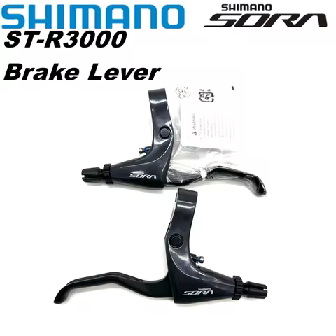 Shimano SORA BL-R3000 Brake Lever R3000 Flat Bar Road Bike Brake Levers Set, SL-3500 upgraded Left R