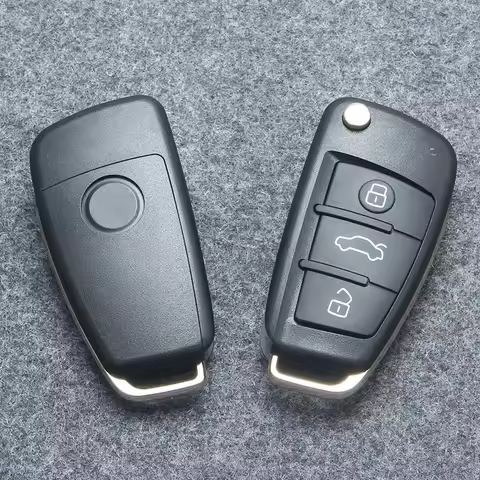 Car Key Conversion Case Remote Control 3 Buttons Remote Control For Audi A2 A3 A4 A6 A6L A8 S5 Q7 TT