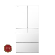 ( DELIVER KL AND SELANGOR ) HITACHI 716L INVERTER MULTI DOOR FRIDGE JAPAN SPEC ( WHITE ) R-GW670TM