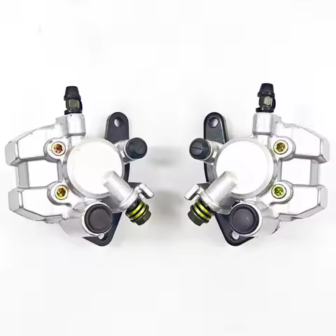 Front Brake Caliper Kit for Yamaha Grizzly 350 400 450 YFM450 Kodiak 400 450 Raptor 350 660 5LP-2580