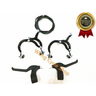 Wongcycleshop@Caliper Brake Basikal Set Bicycle Caliper Brake Set BMX Brake