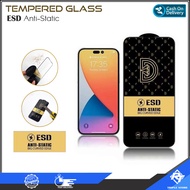 Tempered Glass ESD Anti Static Infinix Hot 40 Pro 40i Hot 30i 30 Play Hot 20i 20 Play Hot 12i 12 Pla