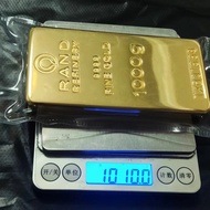 NEW1:1 Copy RAND REFINERY 1000g Gold Bar 1kg Gold Bullion Replica Rand Bullion Jewelry Store Bank Di