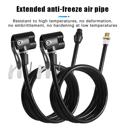 Bicycle Air Pump Extension Tube Pump Bicycle Hose Air Pump Connector Bike Air Pump Tire Inflator Noz