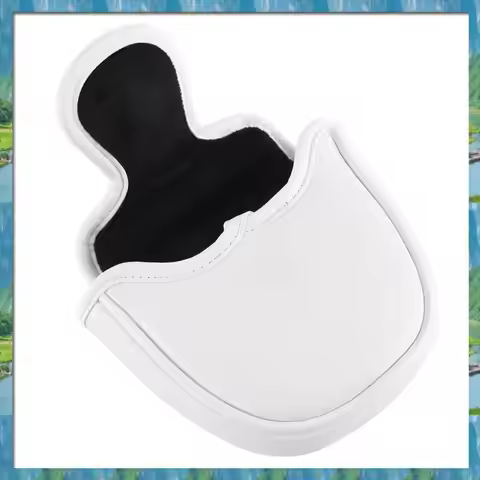 【Supernew】Golf Mallet Putter Cover Headcover Magnetic Club Protector Fits For Odyssey 2 Ball Style P