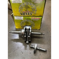 ARATA CRANKSHAFT + BALANCER Y15 LC135 5S JACK ROD 2.5MM 6MM FORGED ROD