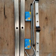 [whfashionkk] Ladder Roof Clamps for Car with Padlocks Ladder Holder Secure Portable Easy to Carry S