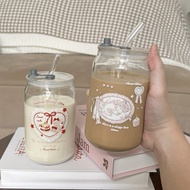 Mocorie - Morylth Coquette Glass Coquette Ribbon Glass/ Ribbon Coquette Glass/ Aesthetic Glass/ Pink