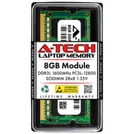 A-Tech 8GB RAM Replacement for Samsung M471B1G73BH0-YK0 | DDR3/DDR3L 1600MHz PC3L-12800 2Rx8 1.35V S