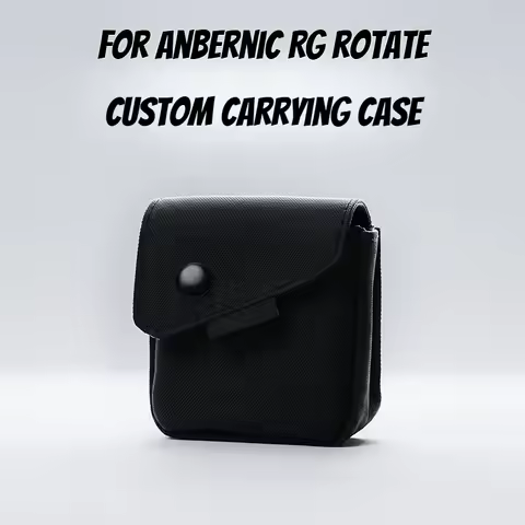 For Anbernic RG ROTATE Game Console Handbag Travel Carry Case Hard Shell Portable Organizer Bag
