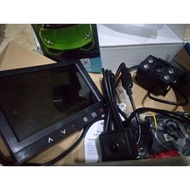 PAL/NTSC 9 Inch Dual Camera Car DVR with Remote Control Car Camera