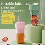 [Drink Juice Anytime] Portable Easy Clean Long Life Juicer 400ml/Mini Portable Blender/Travel Electric Juicer Cup/Juice Extractor/Portable Juicer Cup