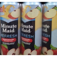 MINUTE MAID REFRESH APPLE FRUIT DRINK 300 MLX12 TIN