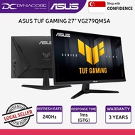 Asus TUF 5 VG279QM5A Gaming Monitor - 27-inch Full HD Fast-IPS panel, 240Hz, 0.3ms , G-SYNC® compati