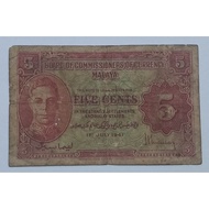 (Part 1) 1/5/10 British Malaya Cent | 1941 British Malaya Banknote 🇬🇧🇲🇾