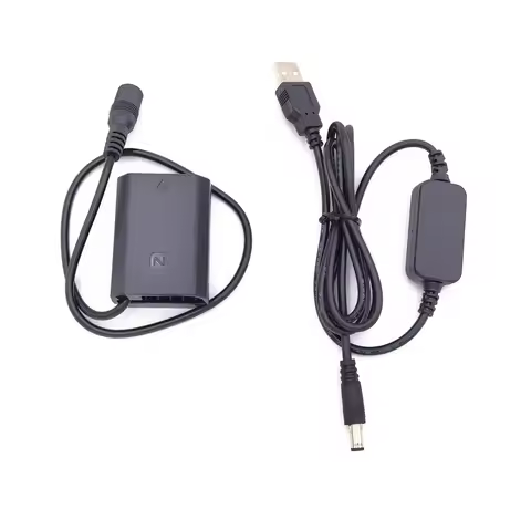 5V USB Converter AC-FZ100 NP-FZ100 FZ100 Dummy Battery for Sony FX3 A1 A7C A7M3 A7M4 A7R4 A7R3 A7RM4