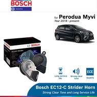 Bosch EC12C Strider Horn Set Low & High Tone 0986AH0220 - Perodua Myvi D20N , year 2018- present