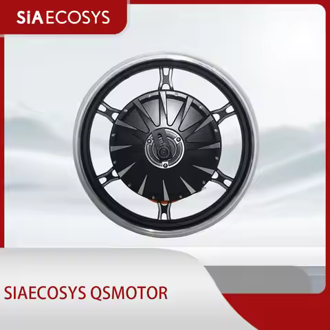 SiAECOSYS QSMOTOR QS260 35H V1 72V 2000W BLDC Hub Motor 17×2.5 inch for Electric Motorcycle Wheel Dr