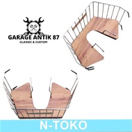 Keranjang tengah suzuki rc80 rc100 bravo Aksesoris Sparepart Motor Classic