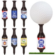 6/12 Pack Golf Tees Beer Bottle Handmade, Durable and Recyclable Plastic Golf Tee Accessories, Funny