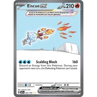 Eiscue Ex #222 Pokemon Obsidian Flames