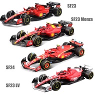 2024 New Hot Bburago F1 1:43 Ferrari SF24 Aston Martin AMR23 Red Bull Racing RB20 Alloy Miniature Di