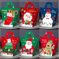 7.5*7*12 Cm Christmas Candy Box Gift Box Hand Gift Packaging Box Gift Packaging Box Paper Box Christmas Gift Bag