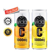 Vida Vitamin C 1000mg Sparkling Drink 325ml / Vida lemon, Orange Vitamin C Drink