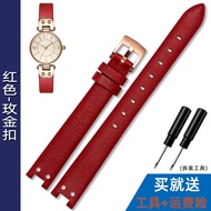 Dây Đeo Đồng Hồ Nữ Mềm Mại AnneKlein AK-P02 Dây Đeo Bằng Da Thật Có Khóa Cài Kiểu Dáng Cổ Điển Mùa X