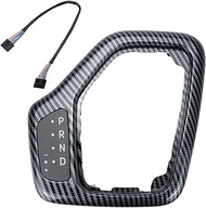 Upgrade Transmission Shifter Bezel with Harness Kit Compatible With Jeep Cherokee 2014 2015 2016 201