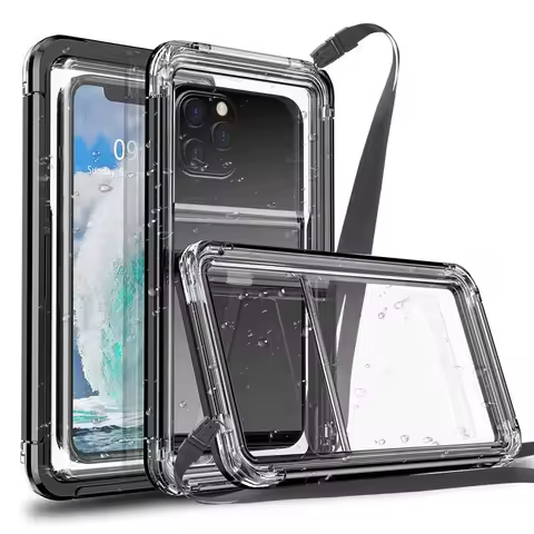 Universal 8.1inch Waterproof Phone Case with Lanyard for Moto G Power 2021 Moto G7 Moto G Stylus Mot