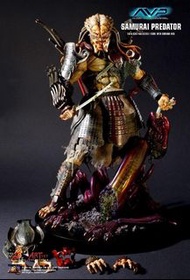 旺角店鋪現貨全新 Hottoys AC01  Alien vs Predator Samurai 鐵血戰士 竹谷隆之