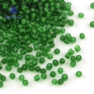 1pound 12/0 Glass Seed Beads Frosted Colours Green 2mm 30000pcs/pound