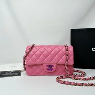 CHANEL 全新CF 20彩虹鏈包