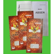 BUKU ABSEN DAFTAR HADIR SISWA BATIK