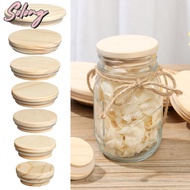 COMEME Wood Lids Various Sizes Bottle Sealing Caps Compatible Canning Storage