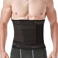 Abdominal Binder for Post Surgery & Postpartum Recovery, Abdomen Hernia Support Belt for Women & Men