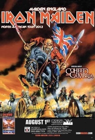 โปสเตอร์วงดนตรี วินเทจ Iron Maiden