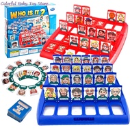 Guess Who Is It ? Guess the Character Toy Board Game Educational Toys Card Games Mainan Kanak Guess 