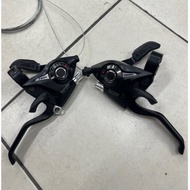 7speed/8speed index shifter with brake lever