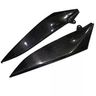New 2 x Carbon Fiber Tank Side Covers Panels Fairing For Yamaha YZF R1 2004 2005 2006 YZF-R1 04-06 Y