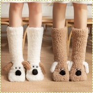 Dog Snow Socks Floor Socks Cartoon Adult Sleep Socks Winter Socks