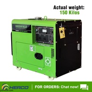 generator diesel generator generator diesel for home silent Greenfield Diesel Generator 6.6 KVA Silent 474CC