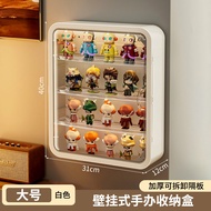 ตู้เก็บของแบบโปร่งใสสำหรับจัดแสดงและเก็บของเล่น ติดผนัง กันฝุ่น ตู้เก็บของเล่นรูปตุ๊กตา Kaman สำหรับ