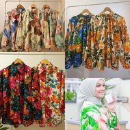 (A) Blouse Aloha Hawaii Beach Dress girl fashion Spring And Summer Floral Dress .PHOTOSHOOT.