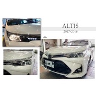 現貨 傑暘國際車身部品  TOYOTA ALTIS 11.5代 17 18 2017 2018年 原廠型樣式 頭燈 大燈