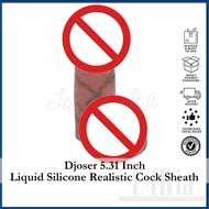 Djoser Liquid Silicone Realistic Cock Sheath 5.31 Inch