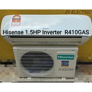 Ready Stock Hisense 1.5HP Inverter Air Cond R410 GAS (Second Hand ) Installation KL Klang Vally