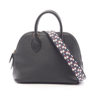 【二手】愛馬仕 HERMES 手提包 Bolide 1923 Mini 2WAY 黑色 其他 Bolide 1923 Mini 黑色 女士 二手 A